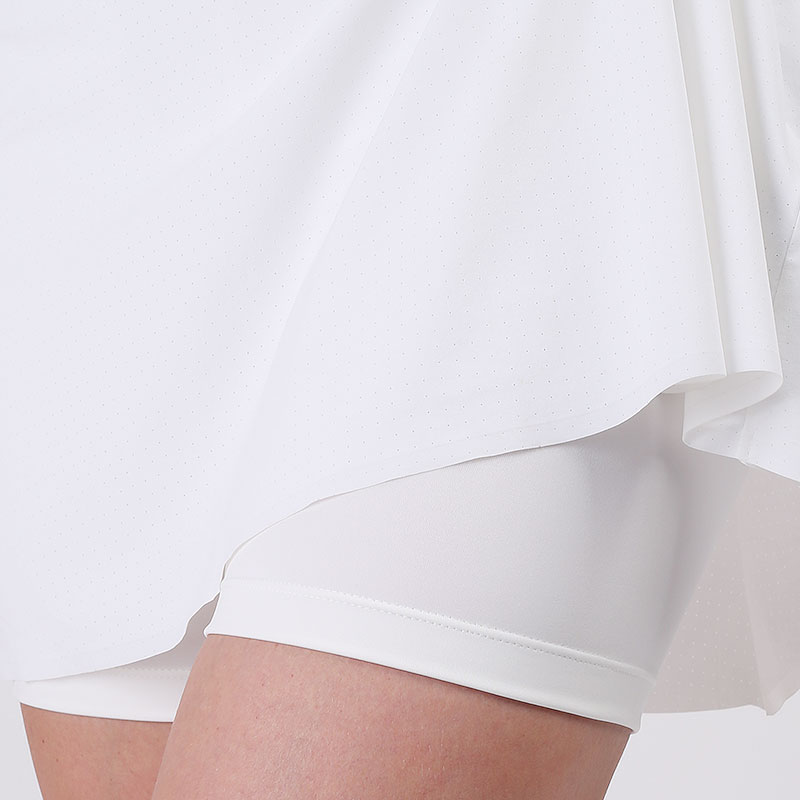 женская белая юбка Nike Flex Ace Women&#039;s 38cm Golf Skirt CU9362-100 - цена, описание, фото 2